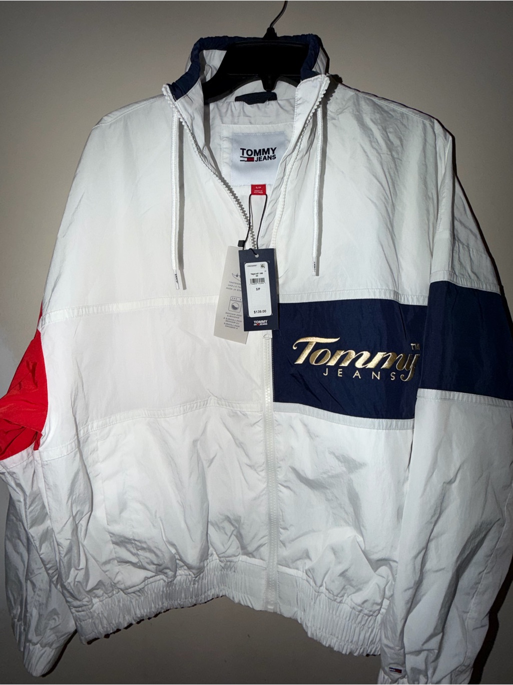Nwt Water Resistant Tommy Jeans - Tommy Hilfiger - Windbreaker - Unisex